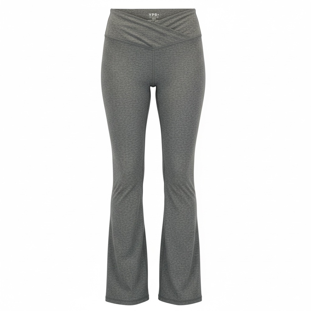 YPB Everyday Soft Curve Love Flare 4 Way Stretch Leggings Gray Size 2XS NWT